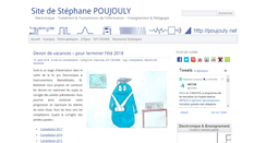 Desktop Screenshot of poujouly.net